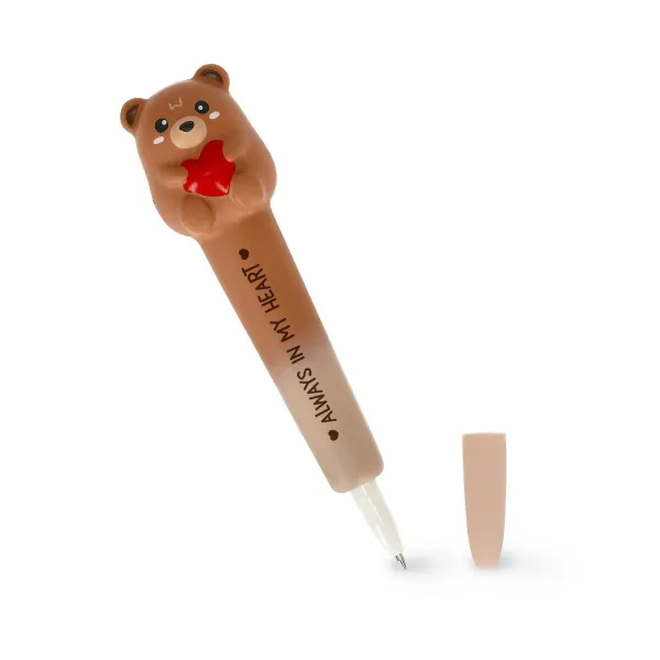 Legami | Στυλό Squishy - "Always In My Heart" Teddy Bear