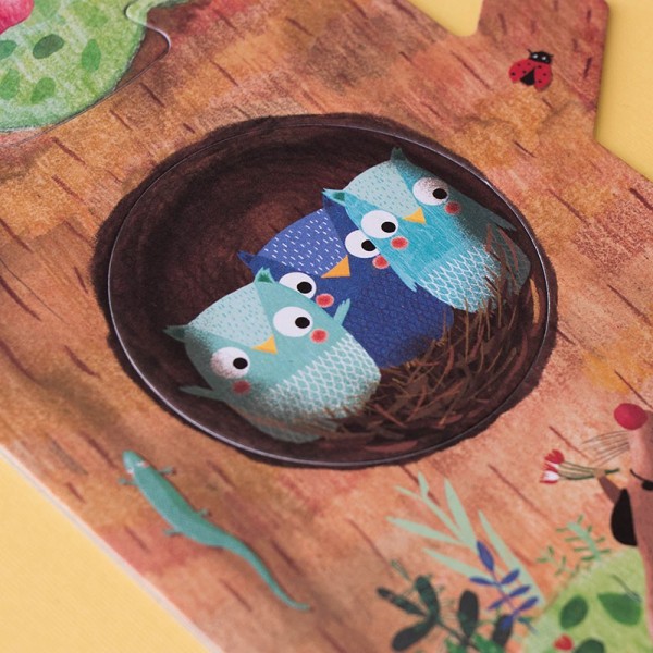 Londji | Παζλ Insert & Reversible Puzzle 20 τεμ - Mon Petit Pommier