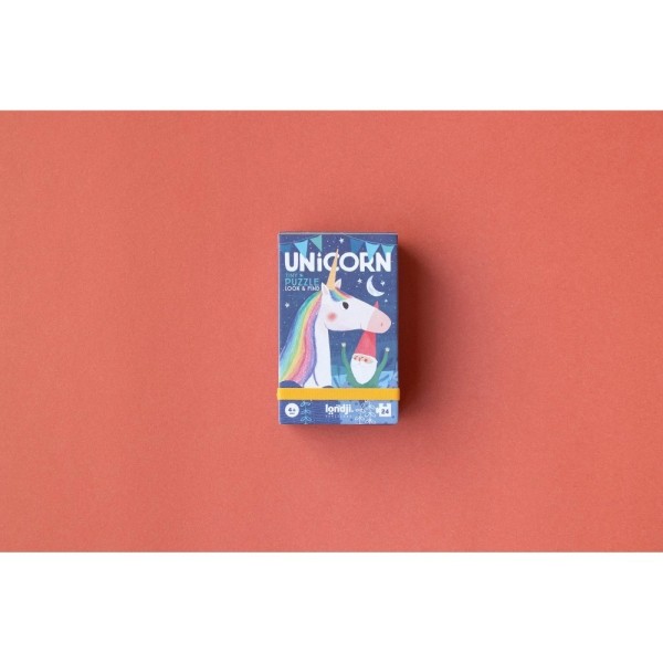 Londji | Παζλ Tiny Puzzles 24 τεμ - Look and Find - Unicorn
