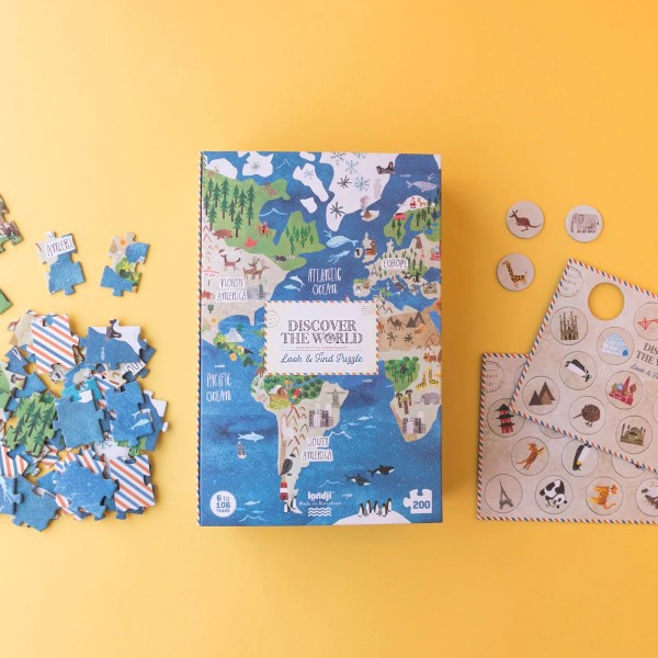 Londji | Παζλ 200 τεμ - Discover The World