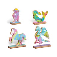 Ludattica | Παζλ Ξύλινο 48 τεμ - Unicorns
