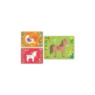 Ludattica | Παζλ - Dudu Puzzle Frame - On The Farm