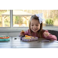 Melii | Πιάτο σιλικόνης με βεντούζα - Unicorn