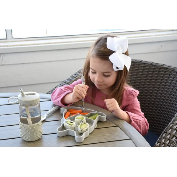 Melii | Πιάτο σιλικόνης με βεντούζα - Βulldog