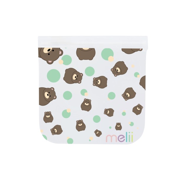 Melii | Τσαντάκια Σνακ (4 τεμ) - Panda & Bear