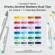 Ohuhu | Honolulu Alcohol Art Markers - Σετ 24 τεμ. - Brush & Chisel