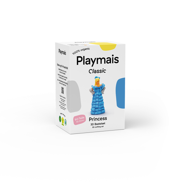 Playmais | Κατασκευές με κάρτες και σφουγγαράκια από άμυλο καλαμποκιού - Πριγκίπισσα