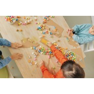 Playmais | Κατασκευές με κάρτες και σφουγγαράκια από άμυλο καλαμποκιού - Πυροσβεστική