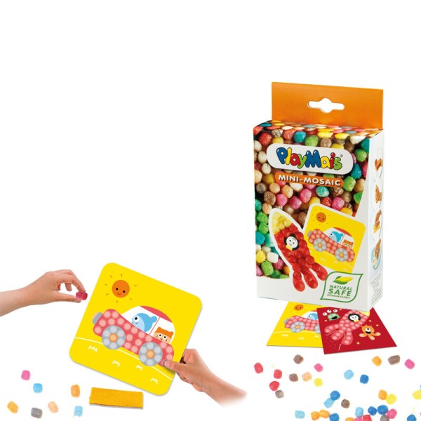 Playmais | Κατασκευές με κάρτες και σφουγγαράκια από άμυλο καλαμποκιού - Πύραυλος