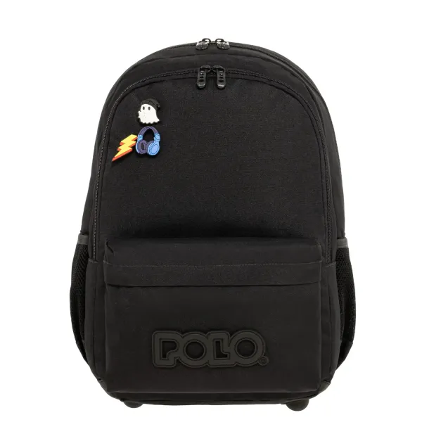 Polo | Τσάντα Δημοτικού - Pins Black
