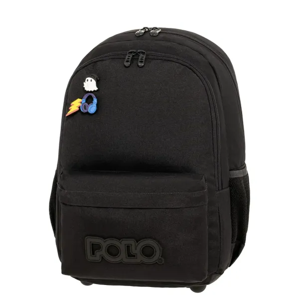 Polo | Τσάντα Δημοτικού - Pins Black