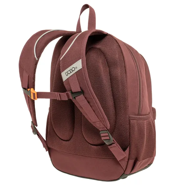 Polo | Τσάντα Δημοτικού - Pins Bordeaux