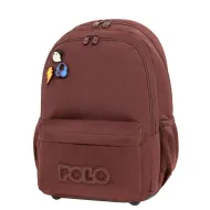 Polo | Τσάντα Δημοτικού - Pins Bordeaux