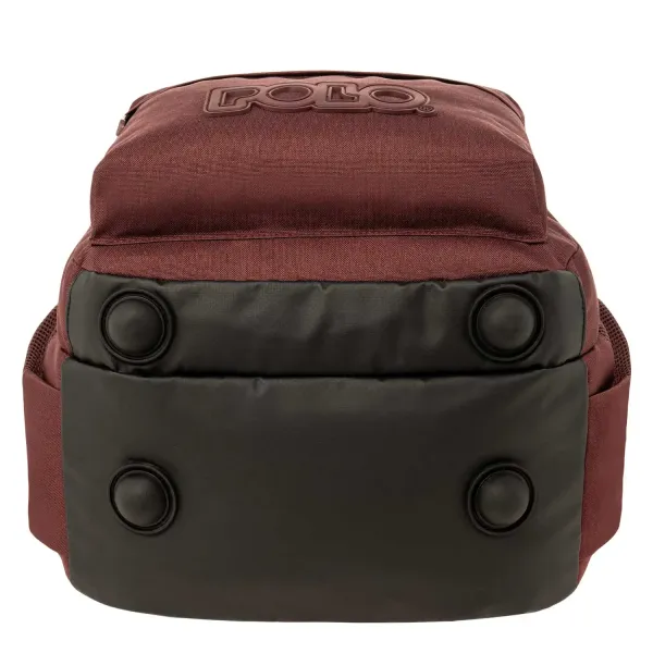 Polo | Τσάντα Δημοτικού - Pins Bordeaux