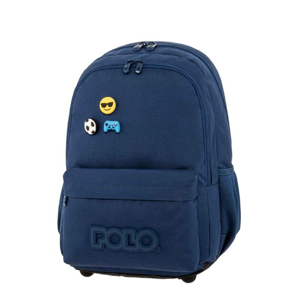 Polo | Τσάντα Δημοτικού - Pins Blue