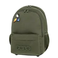 Polo | Τσάντα Δημοτικού - Pins Dark Green
