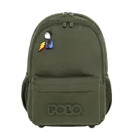 Polo | Τσάντα Δημοτικού - Pins Dark Green
