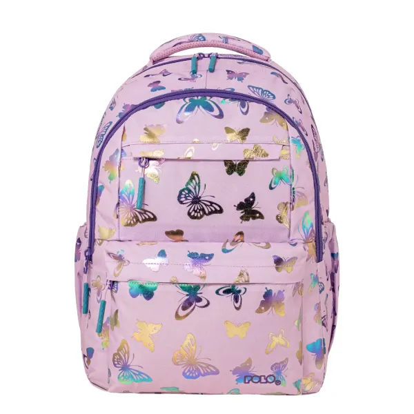 Polo | Τσάντα Πλάτης - Sparkle - Butterflies