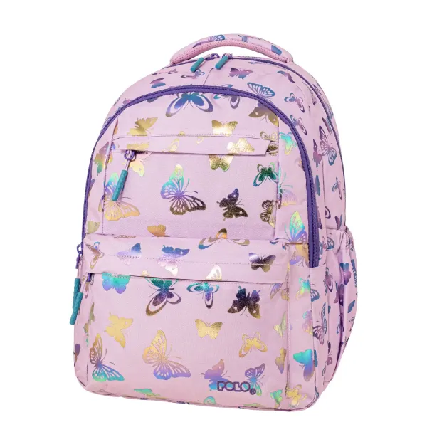 Polo | Τσάντα Πλάτης - Sparkle - Butterflies