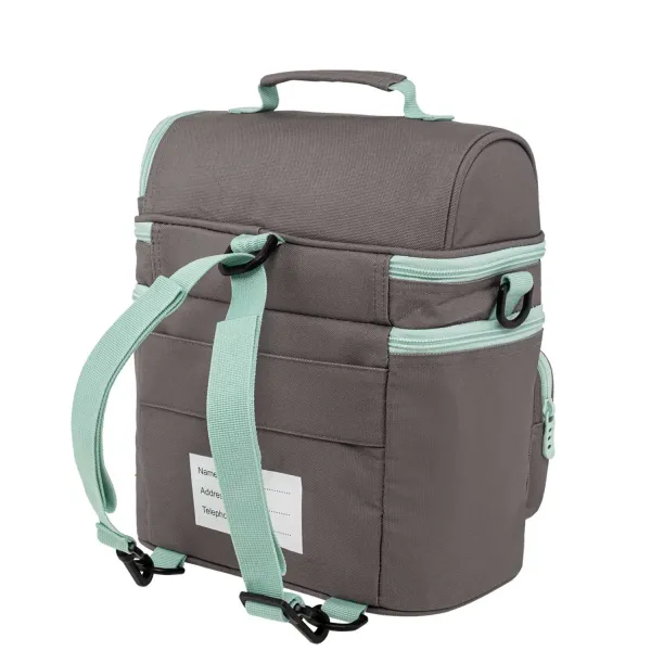 Polo | Ισοθερμικό Τσαντάκι Φαγητού - Double Cooler - Grey