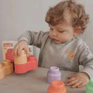 Quercetti | Τουβλάκια Σιλικόνης - Momy Soft 12 τεμ