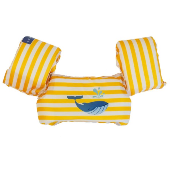 Swim Essentials |Μπρατσάκια με έξτρα θωρακική ενίσχυσης UPF50+ - Yellow-White Whale