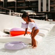 Swim Essentials | Μπρατσάκια (2-6 ετών) - Lila Leopard Swim Essentials | Μπρατσάκια (2-6 ετών) - Lila Leopard