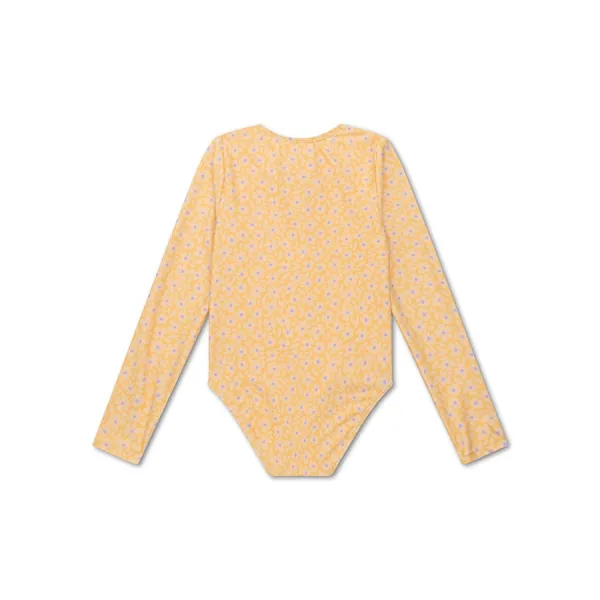 Swim Essentials | Ολόσωμο μαγιό με προστασία UPF50+ 4-6y - Yellow Flowers