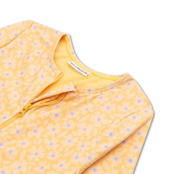 Swim Essentials | Ολόσωμο μαγιό με προστασία UPF50+ 4-6y - Yellow Flowers