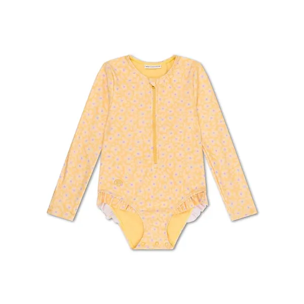 Swim Essentials | Ολόσωμο μαγιό με προστασία UPF50+ 4-6y - Yellow Flowers