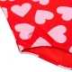 Swim Essentials | Ολόσωμο μαγιό με προστασία UPF50+ 6-8y - Red Hearts