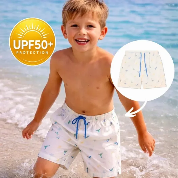 Swim Essentials | Μαγιό Σορτς με προστασία UPF50+ 4-6y - Dino