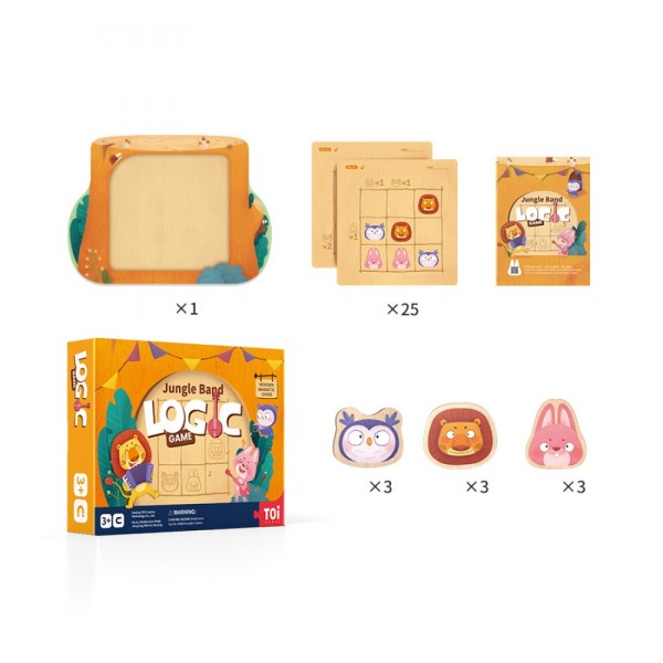 Toi World | Logic Game - Jungle Band