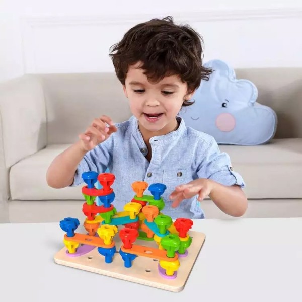 Tooky Toy | Ξύλινο Παιχνίδι Λογικής Στοίβαξης