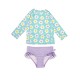 Zoocchini | Σετ UV Μαγιό & Μπλούζα UPF50+ - Daisy