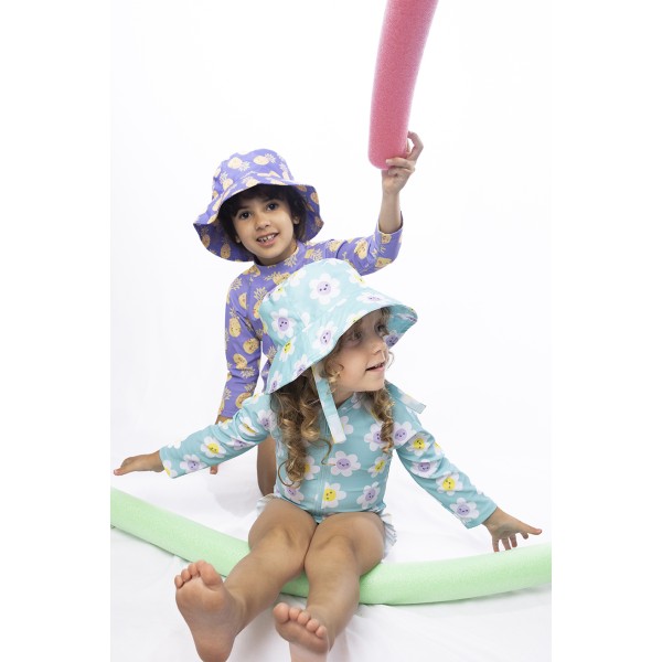 Zoocchini | Σετ UV Μαγιό & Μπλούζα UPF50+ - Daisy