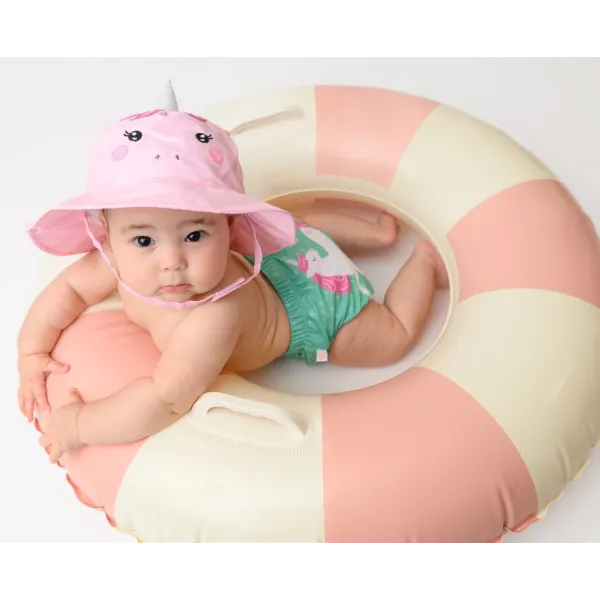 Zoocchini | Σετ Μαγιό Πάνα & Καπέλο UPF50+ 12-24m - Unity the Unicorn