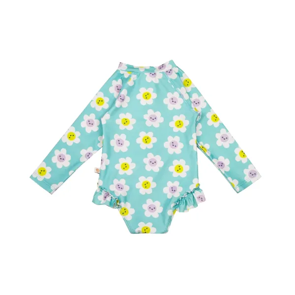Zoocchini | Ολόσωμο UV  Μαγιώ με Μανίκια UPF50+ 12-24m - Daisy
