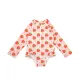 Zoocchini | Ολόσωμο UV  Μαγιώ με Μανίκια UPF50+ 12-24m - Strawberry