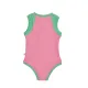 Zoocchini | Ολόσωμο Μαγιό με Στάμπα Cherry UPF50+ 4-5y - pink/green 