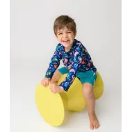 Zoocchini | Σετ UV Μαγιό, Bucket Καπέλο & Μπλούζα UPF50+ 2-3y - Walrus