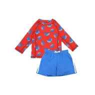 Zoocchini | Σετ UV Μαγιό Σορτς & Μπλούζα 3-4y - Shark