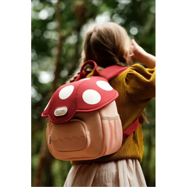 Zoyzoii | Τσάντα Νηπιαγωγείου - 3D Mushroom